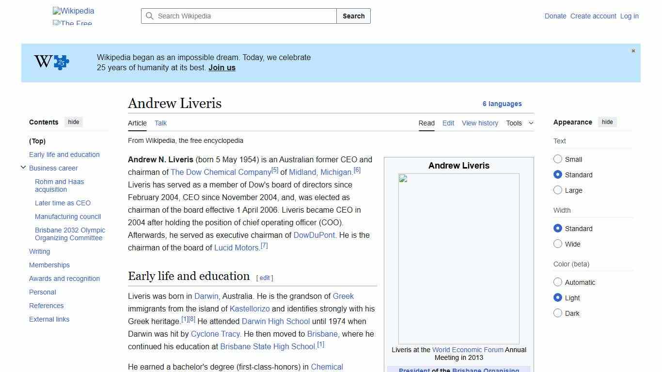Andrew Liveris - Wikipedia